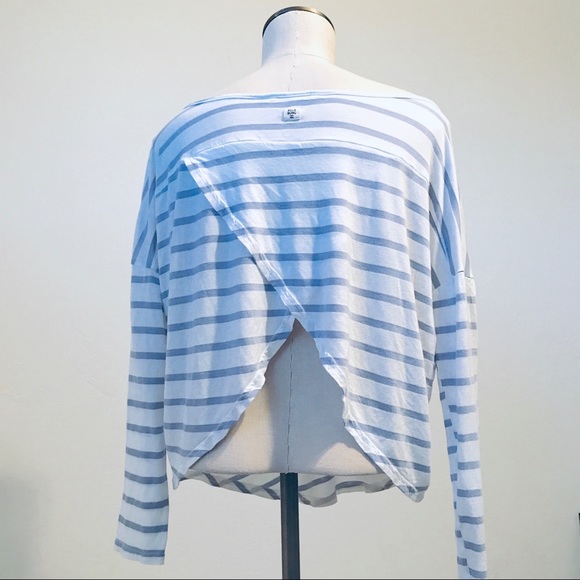 Billabong Tops - BILLABONG Striped Open Cross Over Back Top